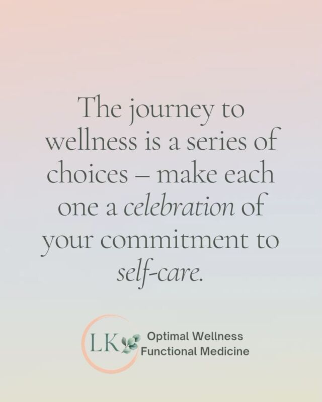 The journey to wellness isn’t about perfection, it’s about progress. 🌱✨ Every small choice you make—whether it’s what you eat, how you move, or how you rest—is a step towards a healthier, happier you. 💪

Celebrate each decision as an act of self-care and commitment to your well-being. 🙌 You’re worth it! 💖

What’s one small choice you made today for your health? Share in the comments and let’s celebrate together! 🎉

#WellnessJourney #SelfCare #HealthyLiving