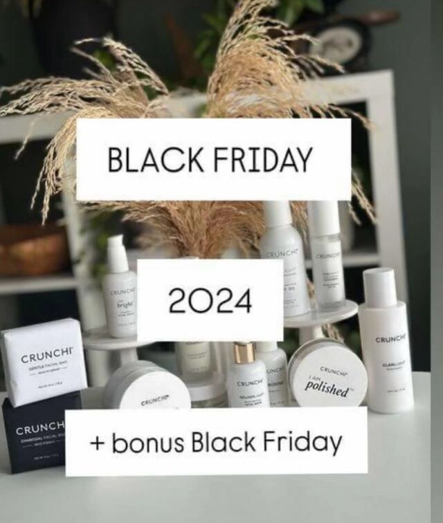 💄 Your skin is your largest organ—what you put on it matters! ✨ Switching to clean, healthier skincare products is one of the best ways to care for your body, inside and out. 🌿

This Black Friday, take advantage of the biggest sale of the year and upgrade your routine with products that are safe, effective, and free of harmful chemicals. Your skin will thank you! 💕

👉 Don’t miss out—shop the sale now!

Only 24 hours left! Comment “YES” below for the discount link.

#cleanbeauty #nontoxicliving #healthyyou #healthylifestyle #skincareroutine #crunchi